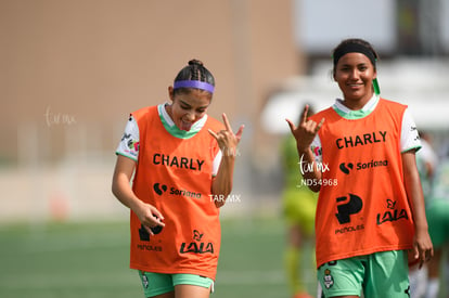 Yolanda Lira, Joanna Aguilera | Santos vs Rayadas del Monterrey sub 19