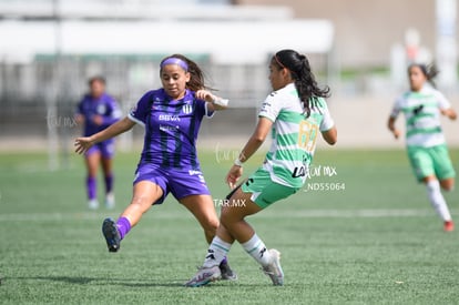 Celeste Guevara, Ximena Peña | Santos vs Rayadas del Monterrey sub 19