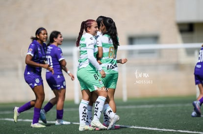 festejo de gol, Britany Hernández | Santos vs Rayadas del Monterrey sub 19