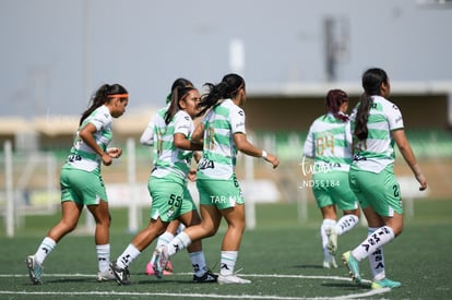 festejo de gol | Santos vs Rayadas del Monterrey sub 19