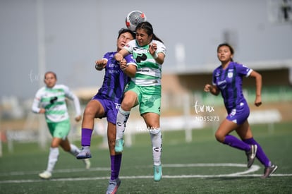 María Sosa, Judith Félix | Santos vs Rayadas del Monterrey sub 19