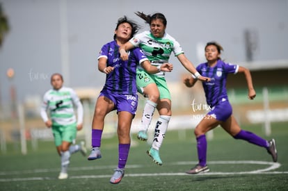 María Sosa, Judith Félix | Santos vs Rayadas del Monterrey sub 19