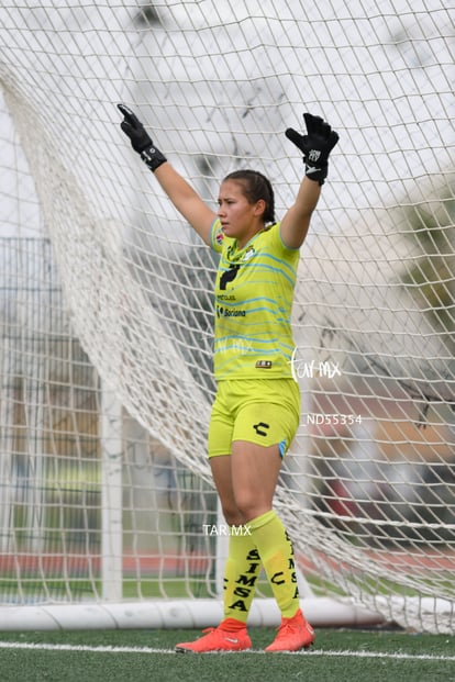 Aida Cantú | Santos vs Rayadas del Monterrey sub 19