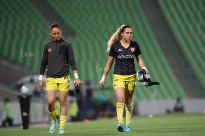 Dayri Hernández, Valeria Martínez | Santos vs Necaxa J8 C2023 Liga MX femenil