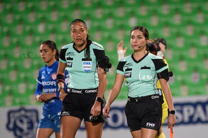 Arbitros Santos Necaxa femenil | Santos vs Necaxa J8 C2023 Liga MX femenil