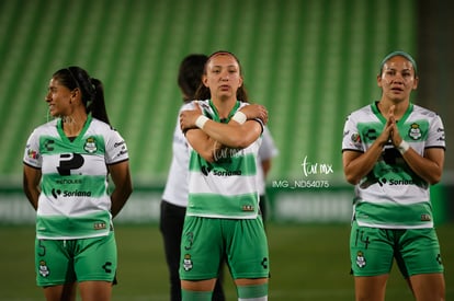 Katia Estrada, Natalia Miramontes, Brenda León | Santos vs Necaxa J8 C2023 Liga MX femenil