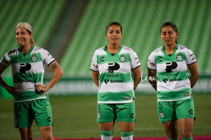 Brenda León, Sheila Pulido, Brenda López | Santos vs Necaxa J8 C2023 Liga MX femenil