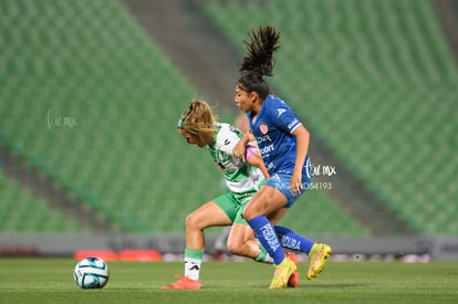 Daniela Delgado | Santos vs Necaxa J8 C2023 Liga MX femenil