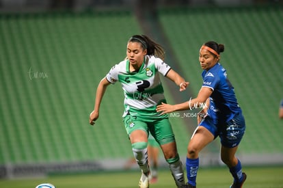 Sahiry Cruz, Alexxandra Ramírez | Santos vs Necaxa J8 C2023 Liga MX femenil