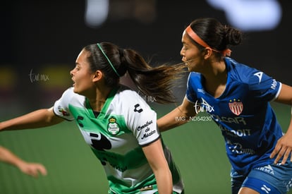 Sahiry Cruz, Alexxandra Ramírez | Santos vs Necaxa J8 C2023 Liga MX femenil