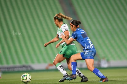 Alexia Villanueva | Santos vs Necaxa J8 C2023 Liga MX femenil