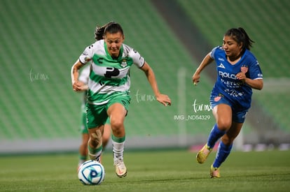 Sofía Varela, Regina Hernández | Santos vs Necaxa J8 C2023 Liga MX femenil