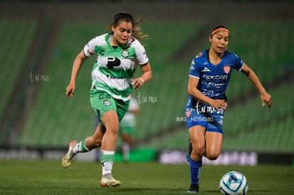 Sahiry Cruz, Alexxandra Ramírez | Santos vs Necaxa J8 C2023 Liga MX femenil