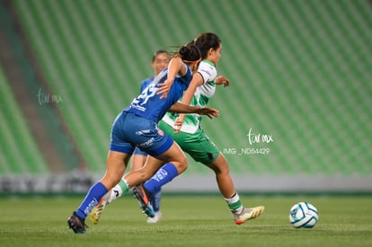 Sahiry Cruz, Alexxandra Ramírez | Santos vs Necaxa J8 C2023 Liga MX femenil