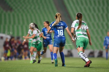 Priscila Padilla, Karen Reyes | Santos vs Necaxa J8 C2023 Liga MX femenil