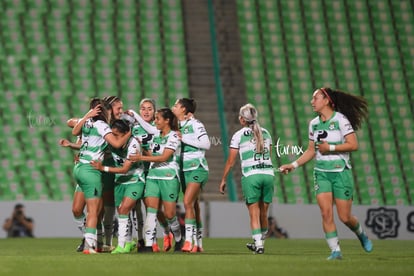 celebran gol | Santos vs Necaxa J8 C2023 Liga MX femenil