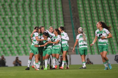 celebran gol | Santos vs Necaxa J8 C2023 Liga MX femenil