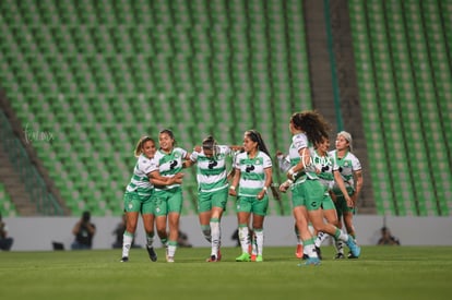 celebran gol | Santos vs Necaxa J8 C2023 Liga MX femenil