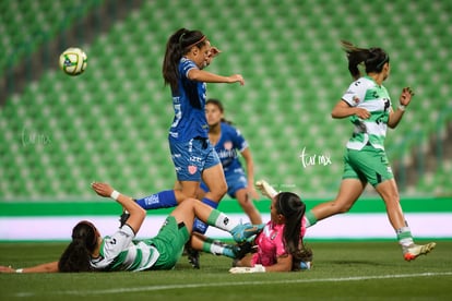 Hannia De Ávila, Joselín Hernández, Natalia Miramontes | Santos vs Necaxa J8 C2023 Liga MX femenil