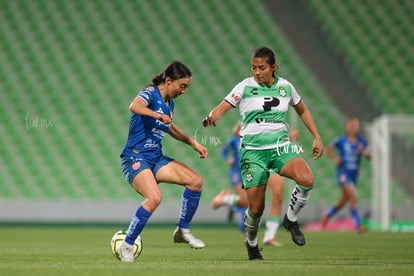 Saira López, Brenda López | Santos vs Necaxa J8 C2023 Liga MX femenil