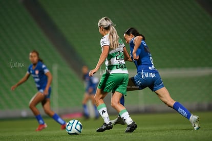 Sheila Pulido, Saira López | Santos vs Necaxa J8 C2023 Liga MX femenil