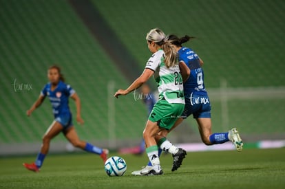 Sheila Pulido, Saira López | Santos vs Necaxa J8 C2023 Liga MX femenil