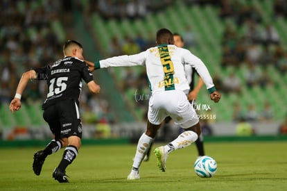 Félix Torres, Brayan Garnica | Santos Laguna vs Rayos del Necaxa