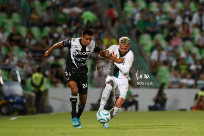 Duván Vergara, Jair Cortés | Santos Laguna vs Rayos del Necaxa