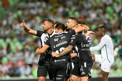 Edgar Méndez, Alejandro Andrade, Facundo Batista | Santos Laguna vs Rayos del Necaxa