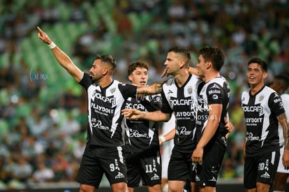 Raúl Gudiño, Jorge Rodríguez, Alejandro Andrade, Edgar Ménde | Santos Laguna vs Rayos del Necaxa