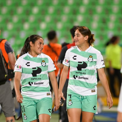 Lourdes De León, Judith Félix | Santos Laguna vs Tuzas del Pachuca femenil