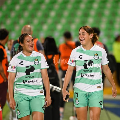 Lourdes De León, Judith Félix | Santos Laguna vs Tuzas del Pachuca femenil