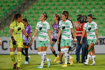 Lia Romero, Katia Estrada, Priscila Padilla, Hannia De Ávila | Santos Laguna vs Tuzas del Pachuca femenil