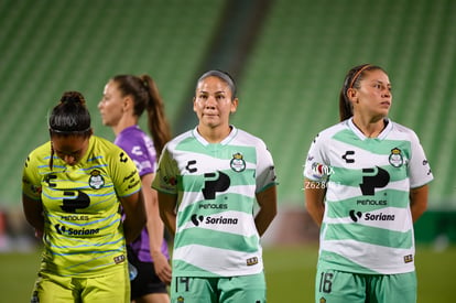 Katia Estrada, Priscila Padilla, Hannia De Ávila | Santos Laguna vs Tuzas del Pachuca femenil