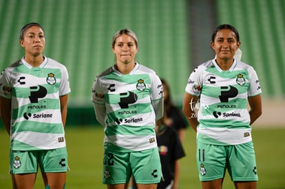 Lia Romero, Sheila Pulido, Cynthia Rodríguez | Santos Laguna vs Tuzas del Pachuca femenil