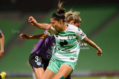 Lia Romero, Karen Díaz | Santos Laguna vs Tuzas del Pachuca femenil