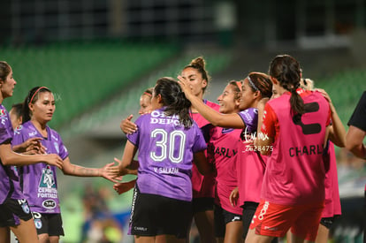 festejo de gol Pachuca | Santos Laguna vs Tuzas del Pachuca femenil