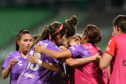 festejo de gol Pachuca | Santos Laguna vs Tuzas del Pachuca femenil