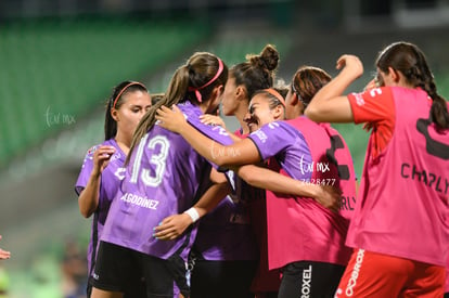 festejo de gol Pachuca | Santos Laguna vs Tuzas del Pachuca femenil