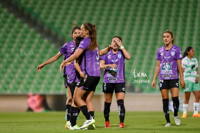 festejo de gol Pachuca, Janelly Farias | Santos Laguna vs Tuzas del Pachuca femenil