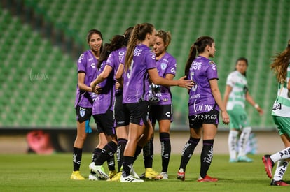 festejo de gol Pachuca | Santos Laguna vs Tuzas del Pachuca femenil