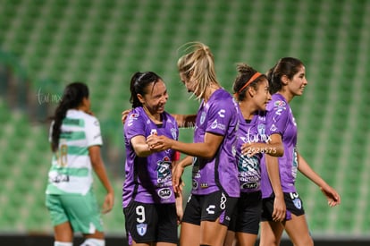 festejo de gol Pachuca, Karen Díaz, Verónica Corral | Santos Laguna vs Tuzas del Pachuca femenil