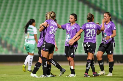 festejo de gol Pachuca, Alice Soto | Santos Laguna vs Tuzas del Pachuca femenil