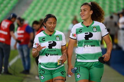 Desarae Félix, Alejandra Curiel | Santos Laguna vs Puebla Liga MX femenil