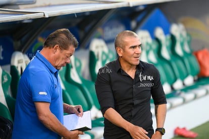 Pablo Luna, Jorge Campos | Santos Laguna vs Puebla Liga MX femenil