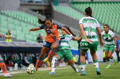 Viridiana López, Cinthya Peraza | Santos Laguna vs Puebla Liga MX femenil