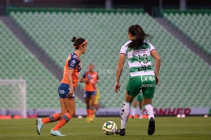 María Yokoyama, Daniela Auza | Santos Laguna vs Puebla Liga MX femenil