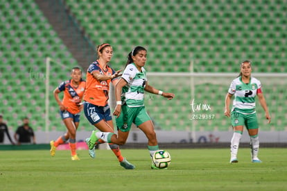 Brenda León, Daniela Auza | Santos Laguna vs Puebla Liga MX femenil