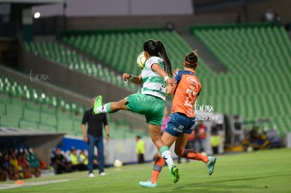 Brenda León, Daniela Auza | Santos Laguna vs Puebla Liga MX femenil