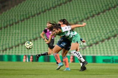 María Yokoyama, Samantha Martínez | Santos Laguna vs Puebla Liga MX femenil